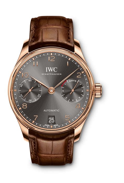 iwc portugieser automatic red gold|iwc portugieser collection.